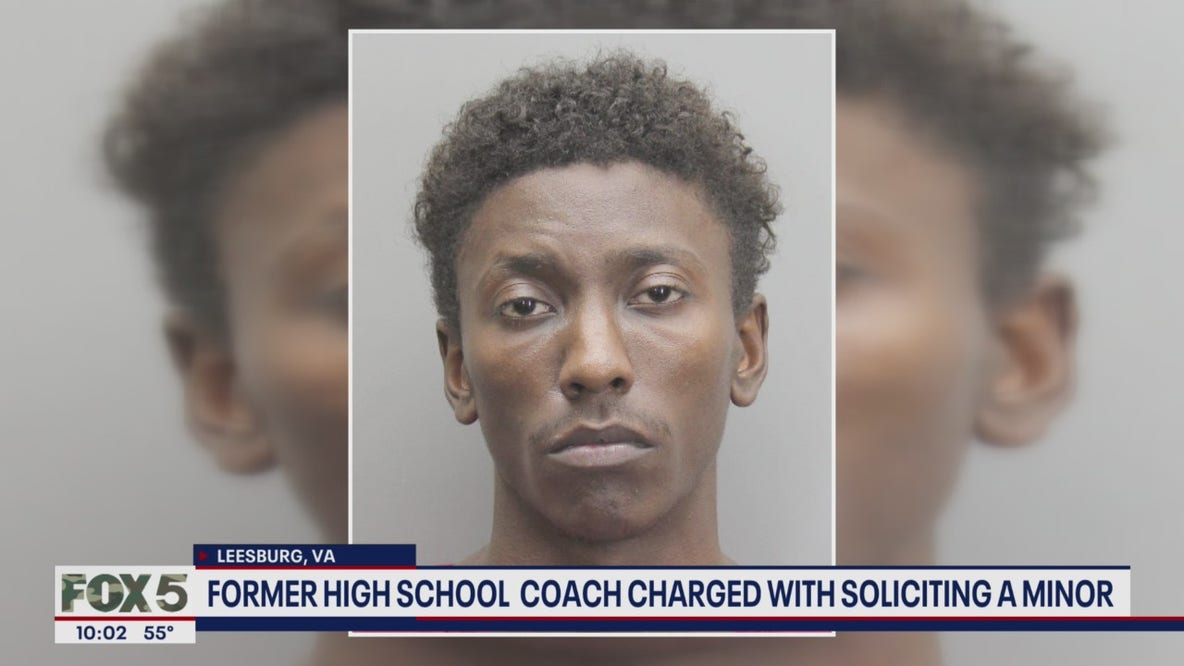 Former high school coach charged with soliciting minor